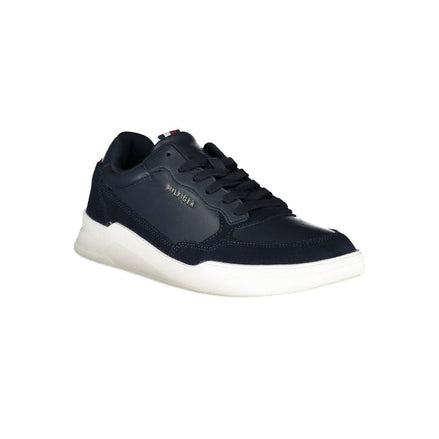 Tommy Hilfiger Blue Polyester Sneaker Tommy Hilfiger