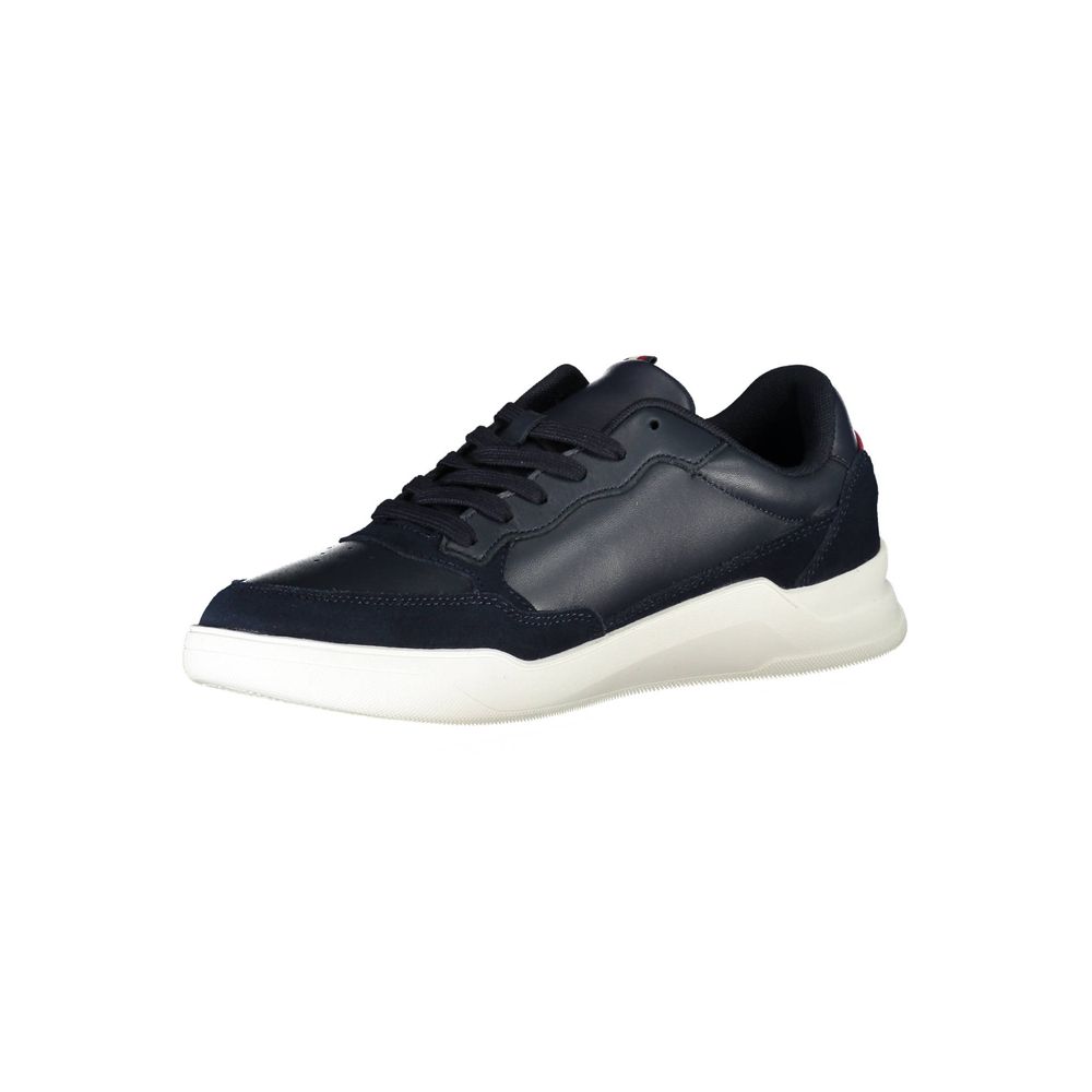 Tommy Hilfiger Blue Polyester Sneaker Tommy Hilfiger
