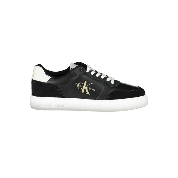 Calvin Klein Black Polyester Men's Sneaker Calvin Klein