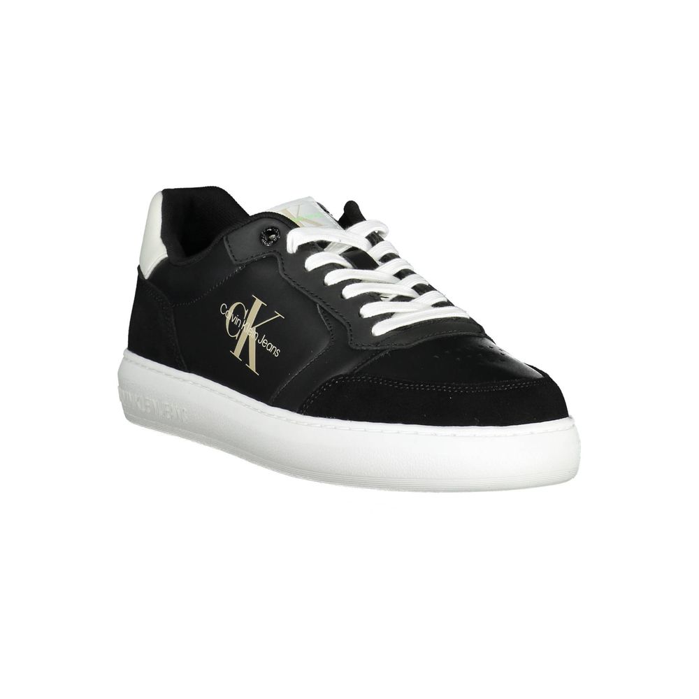 Calvin Klein Black Polyester Men's Sneaker Calvin Klein