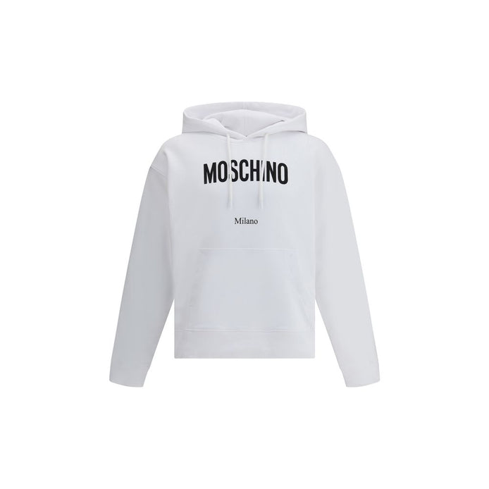 Moschino White Cotton Sweatshirt Moschino