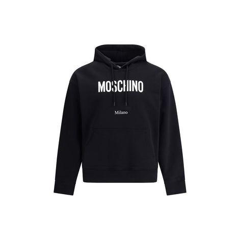 Moschino Black Cotton Sweatshirt Moschino