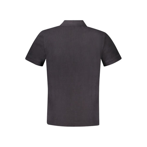 Hugo Boss Black Cotton Men Polo Hugo Boss