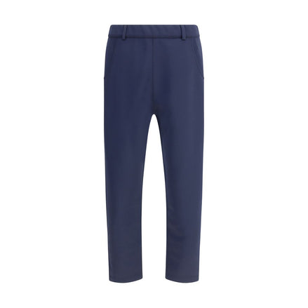 Prada Blue Polyester Casual Pants Prada