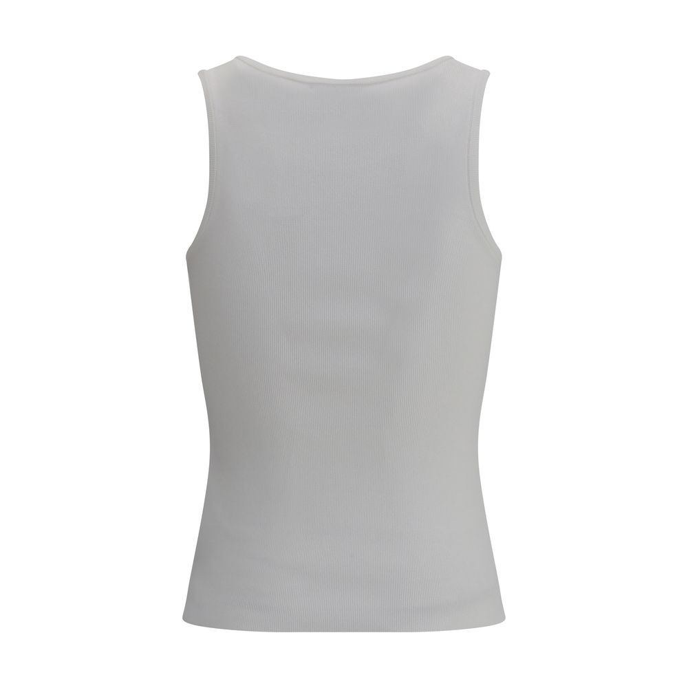 Balenciaga White Viscose Top Balenciaga