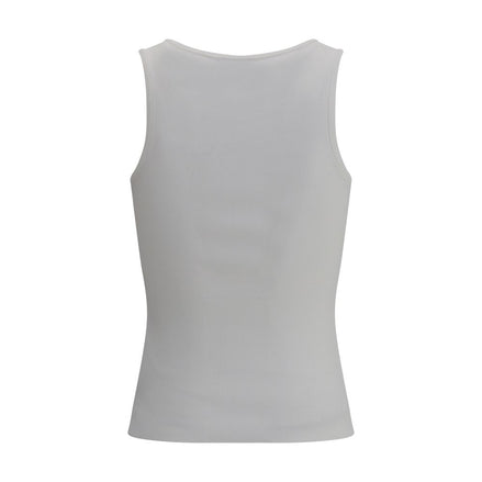 Balenciaga White Viscose Top Balenciaga