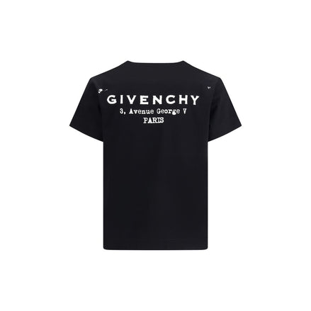Givenchy Black Cotton T-Shirt Givenchy
