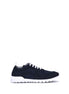 Kiton Black Cotton Athletic Sneakers Kiton