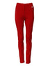 Dolce & Gabbana Red Mid Waist Slim Fit Pants Dolce & Gabbana