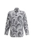Etro Gray Cotton Pattern Shirt Etro
