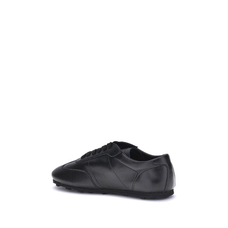 Marni Black Calf Leather Bos Taurus Athletic Sneakers Marni