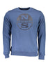 North Sails Blue Cotton Men Sweater North Sails