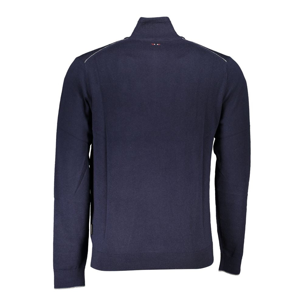 Napapijri Blu Tessuto Mens Sweater Napapijri