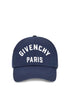 Givenchy Blue Cotton Cap (Baseball Hat) Givenchy