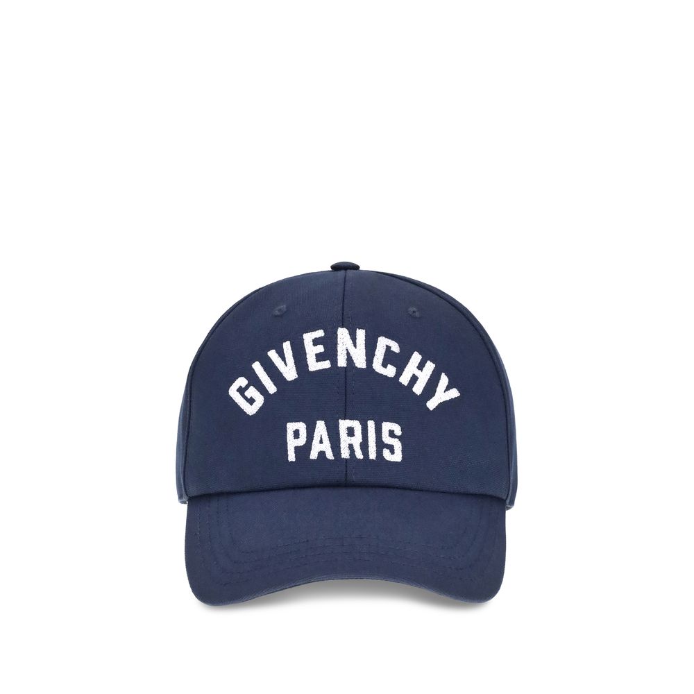 Givenchy Blue Cotton Cap (Baseball Hat) Givenchy