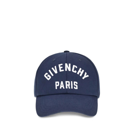 Givenchy Blue Cotton Cap (Baseball Hat) Givenchy