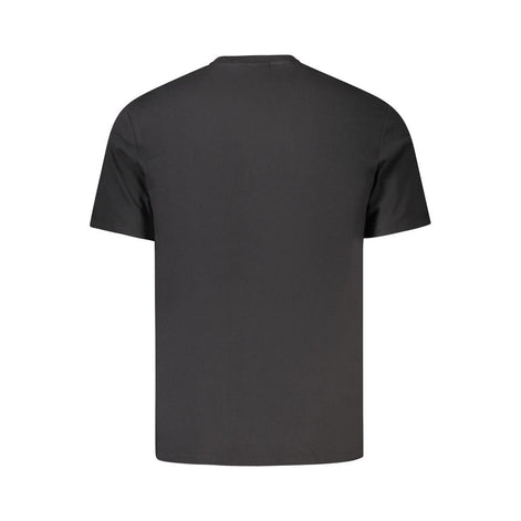 Calvin Klein Black Cotton Men T-Shirt Calvin Klein