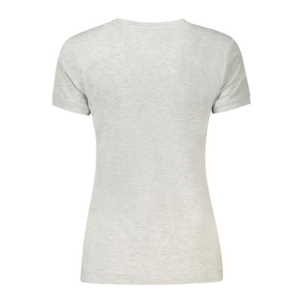Guess Jeans Grigio Organic Cotton Women T-Shirt Guess Jeans