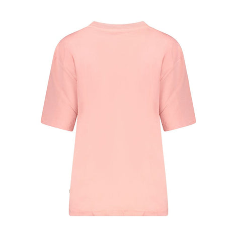 Guess Jeans Pink Organic Cotton Women T-Shirt Guess Jeans