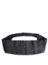 Dolce & Gabbana Dark Blue 100% Silk Belt Waist Cummerbund Dolce & Gabbana