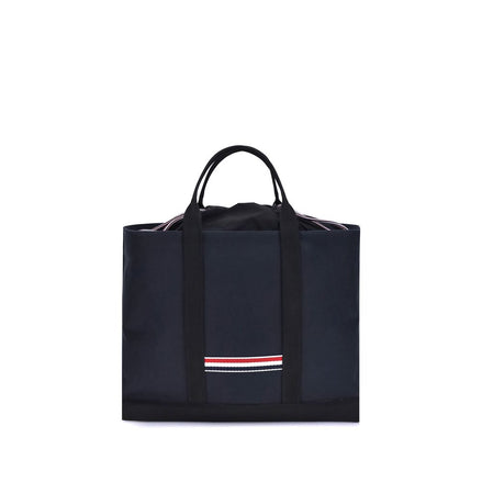 Thom Browne Blue Calf Leather Bos Taurus Handbag Thom Browne