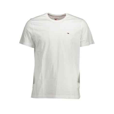 Tommy Hilfiger White Organic Cotton Men T-Shirt Tommy Hilfiger