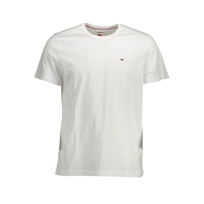 Tommy Hilfiger White Organic Cotton Men T-Shirt Tommy Hilfiger