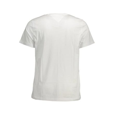 Tommy Hilfiger White Organic Cotton Men T-Shirt Tommy Hilfiger
