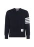 Thom Browne Blue Cotton Sweatshirt Thom Browne