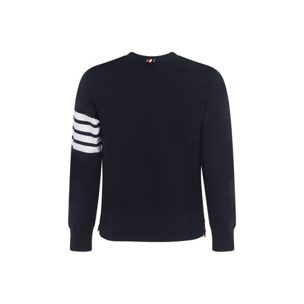 Thom Browne Blue Cotton Sweatshirt Thom Browne