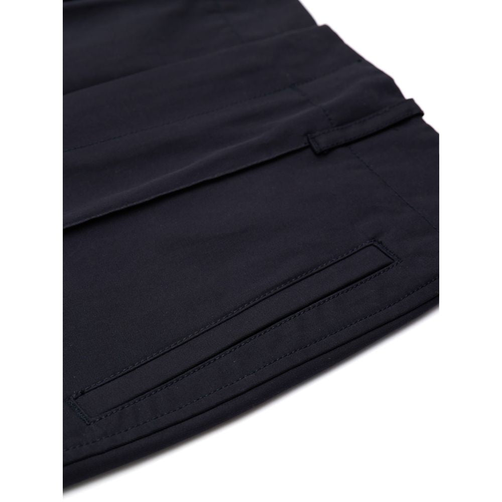 Bottega Veneta Navy Blue Cotton Pant Bottega Veneta