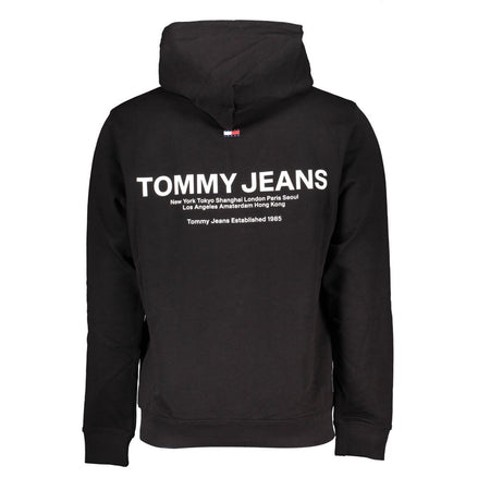 Sweat-shirt homme Tommy Hilfiger Nero en coton