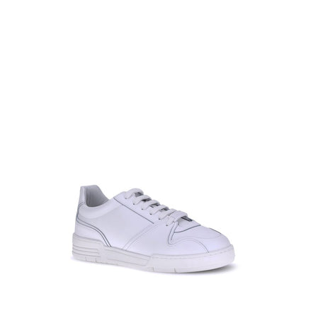 Moschino White Rubber Low Top Sneakers Moschino
