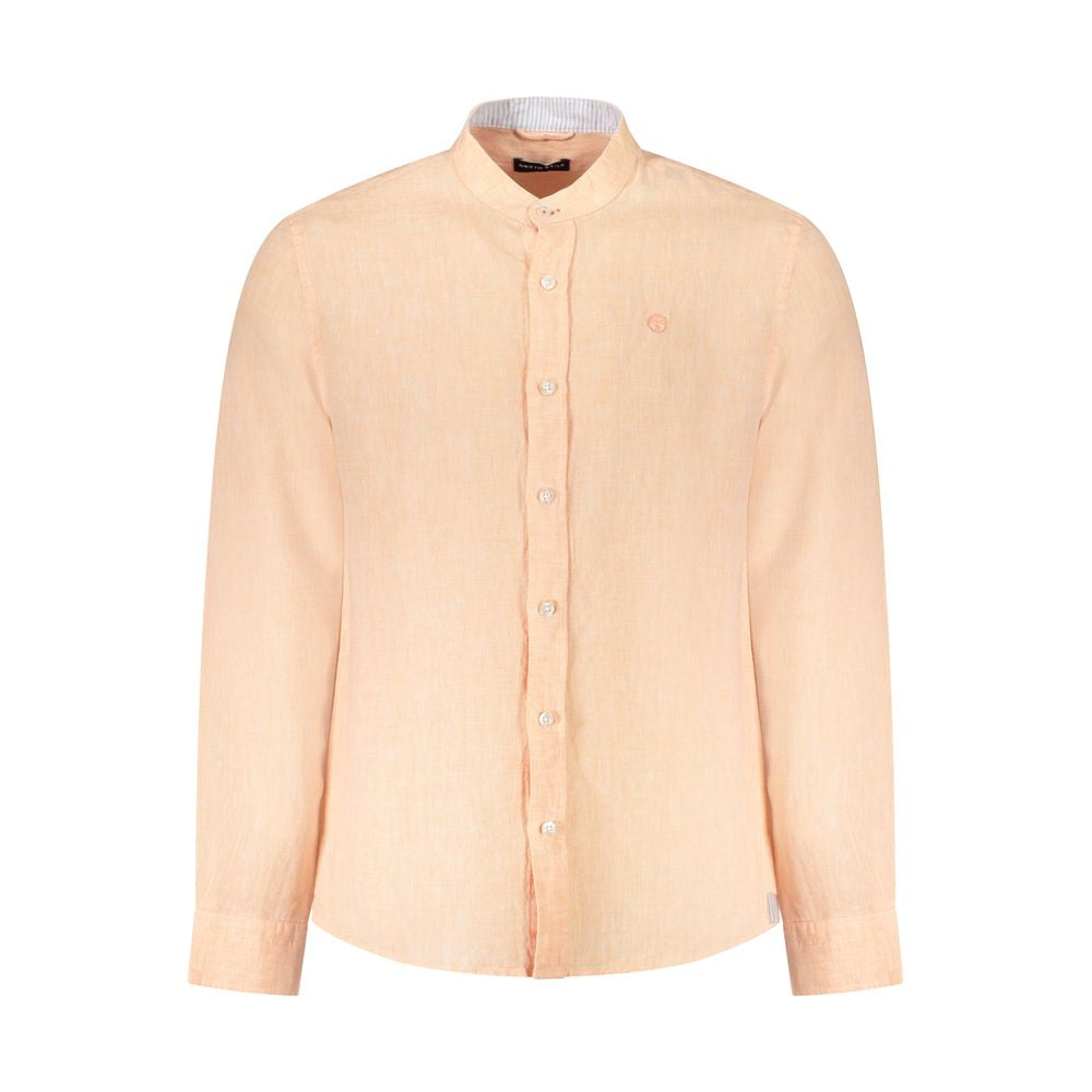 North Sails Pink Linen Shirt North Sails