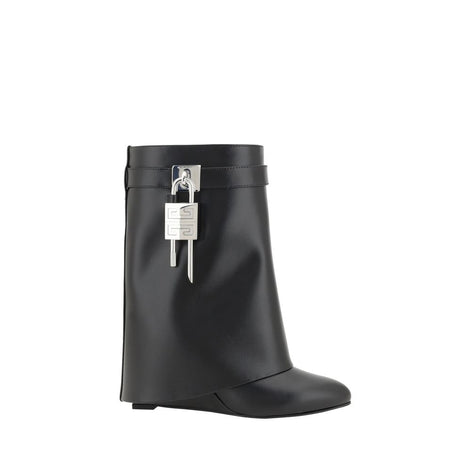 Givenchy Black Calf Leather Bos Taurus Ankle Boots Givenchy