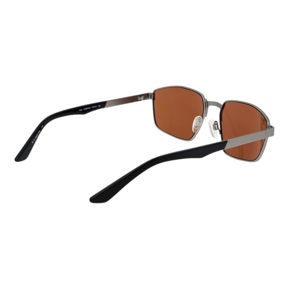 Serengeti Gray Metal Sunglasses Serengeti