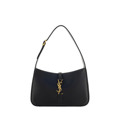 Saint Laurent Black Calf Leather Bos Taurus Shoulder Bag Saint Laurent