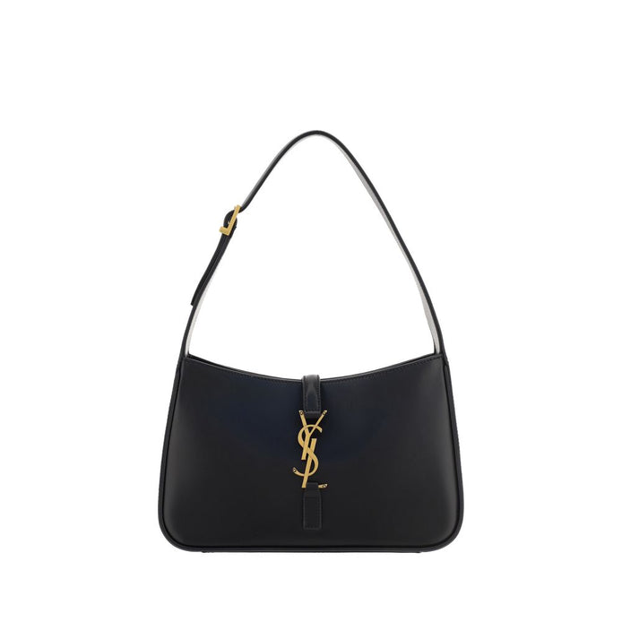 Saint Laurent Black Calf Leather Bos Taurus Shoulder Bag Saint Laurent