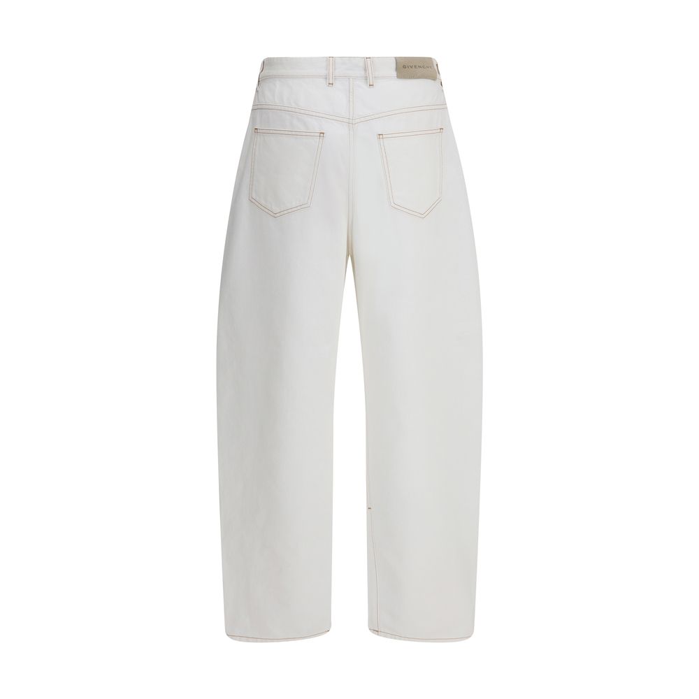 Givenchy White Cotton Jeans Denim Givenchy