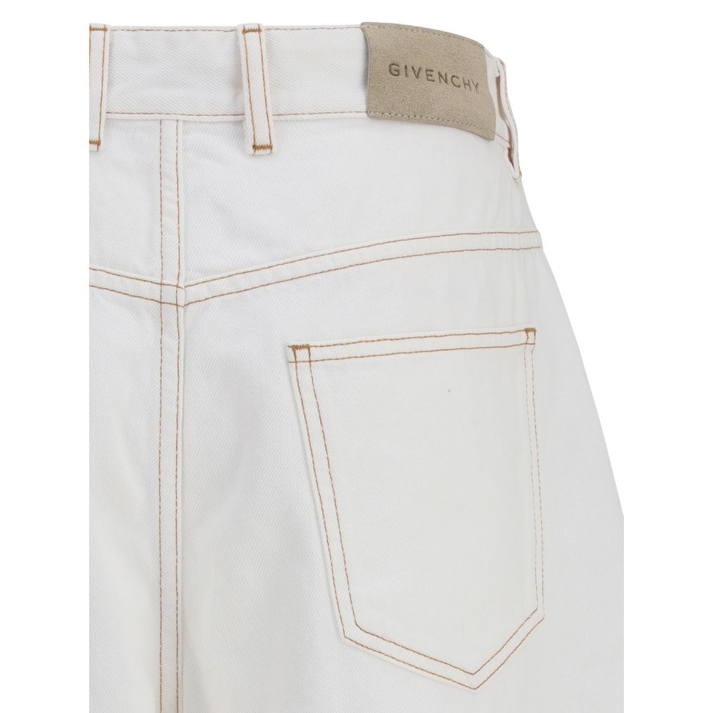 Givenchy White Cotton Jeans Denim Givenchy