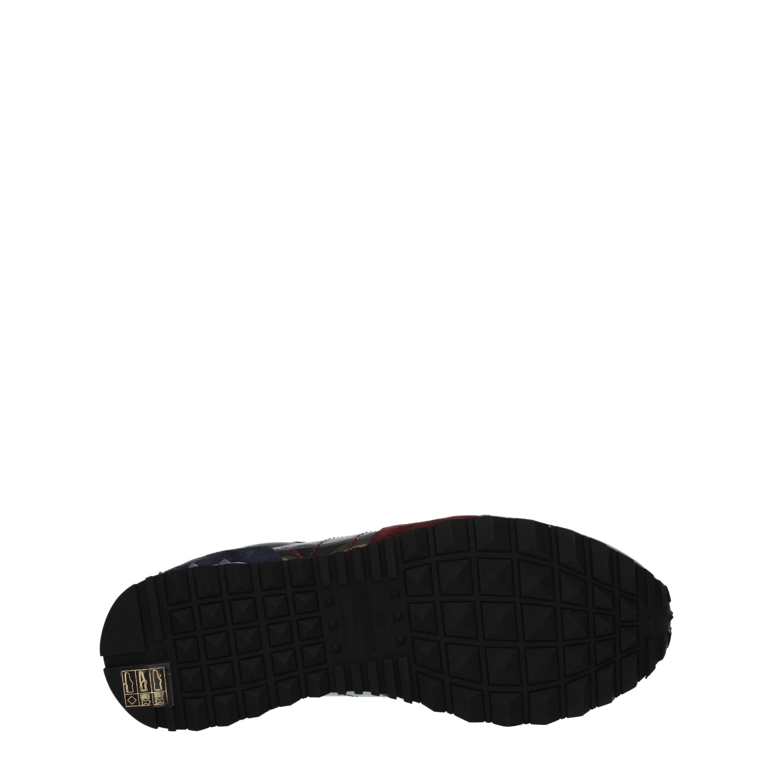 Valentino Garavani Green Leather Athletic Sneakers Valentino Garavani