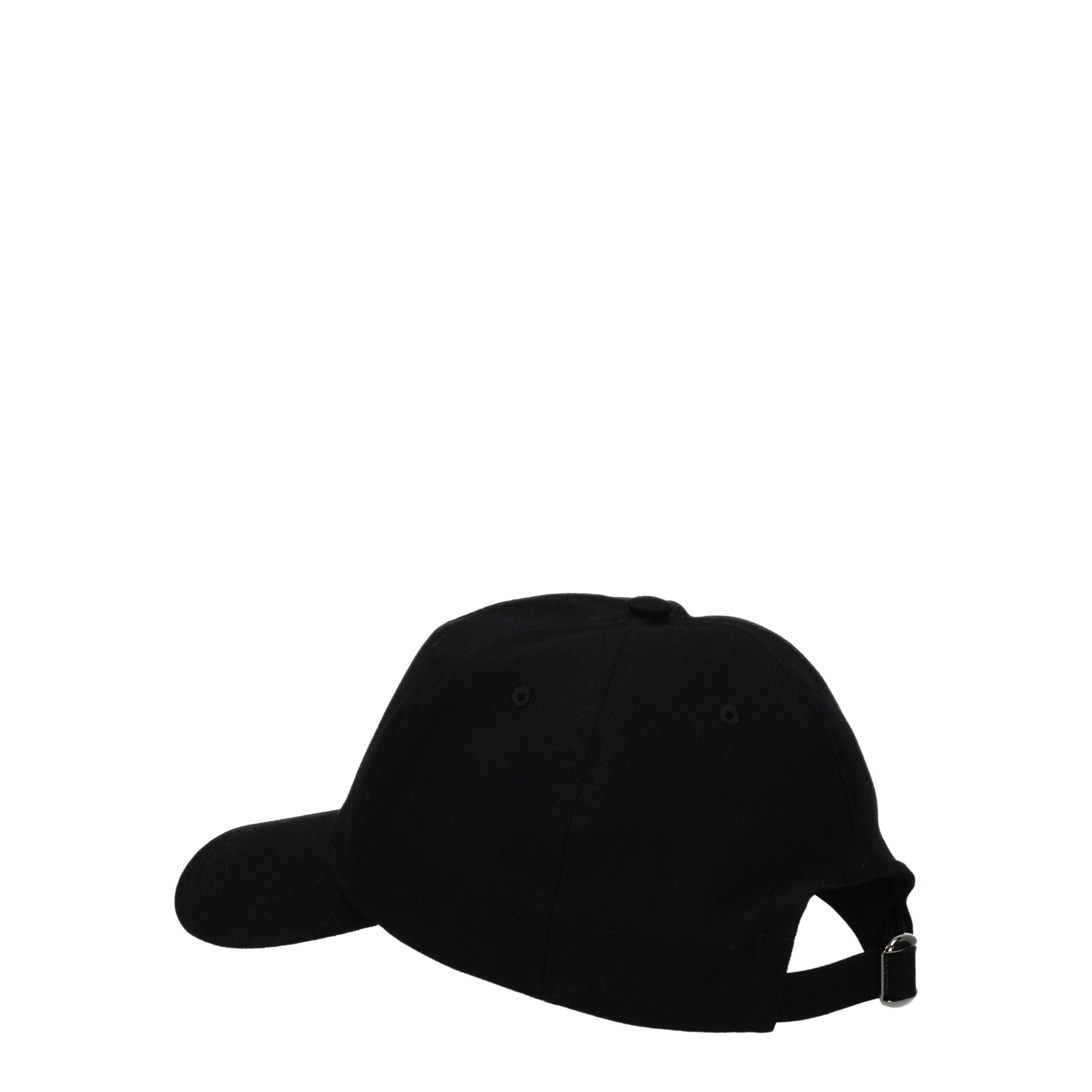 Valentino Garavani Black Cotton Cap (Baseball Hat) Valentino Garavani