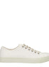Maison Margiela White Fabric Low Top Sneakers Maison Margiela