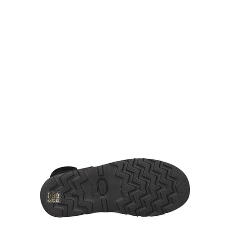 Kenzo Black Leather Ankle Boots Kenzo