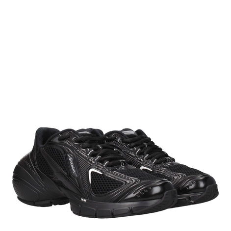 Givenchy Black Fabric Athletic Sneakers Givenchy