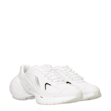 Givenchy White Fabric Athletic Sneakers Givenchy
