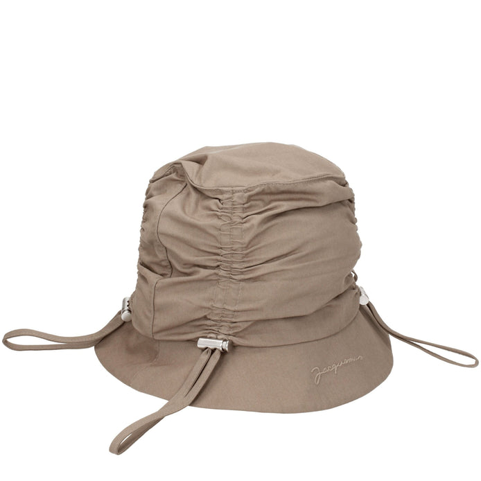 Jacquemus Beige Cotton Bucket Hat Jacquemus