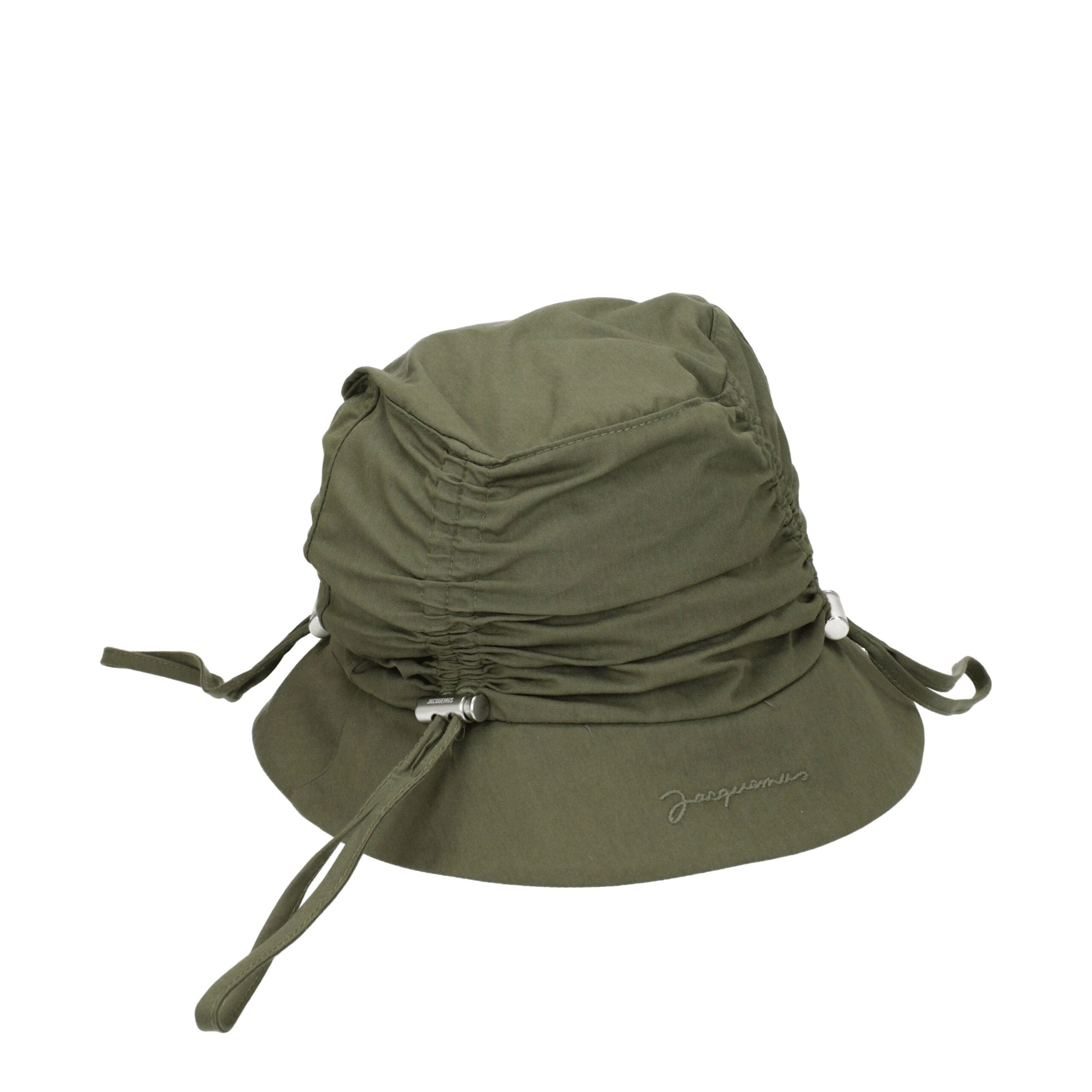 Jacquemus Green Cotton Bucket Hat Jacquemus