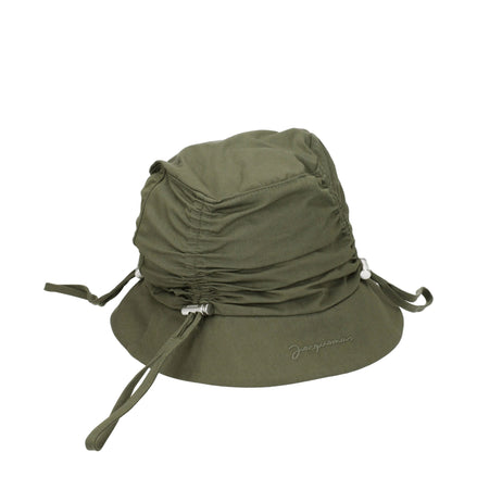 Jacquemus Green Cotton Bucket Hat Jacquemus