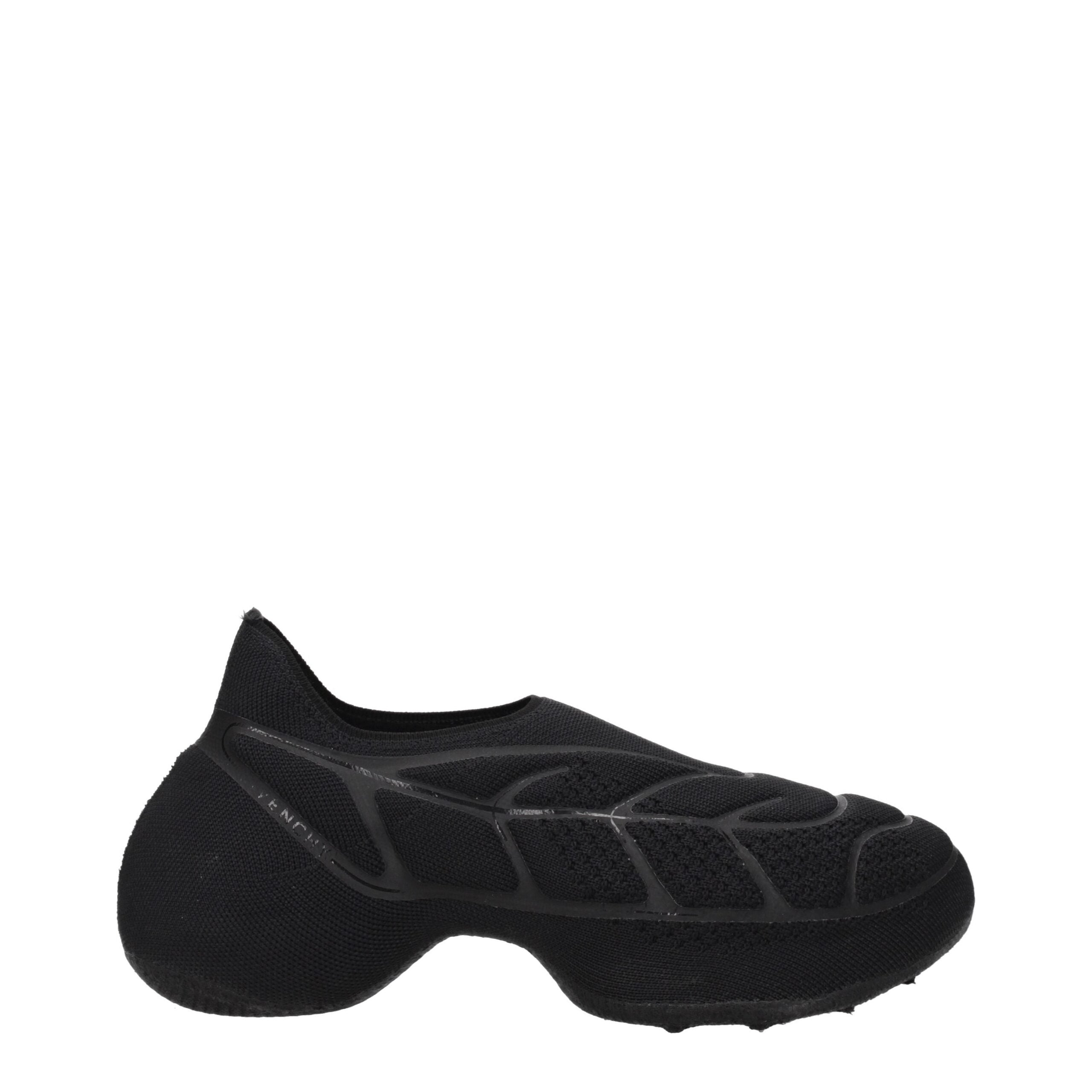 Givenchy Black Fabric Slip-On Loafers Givenchy